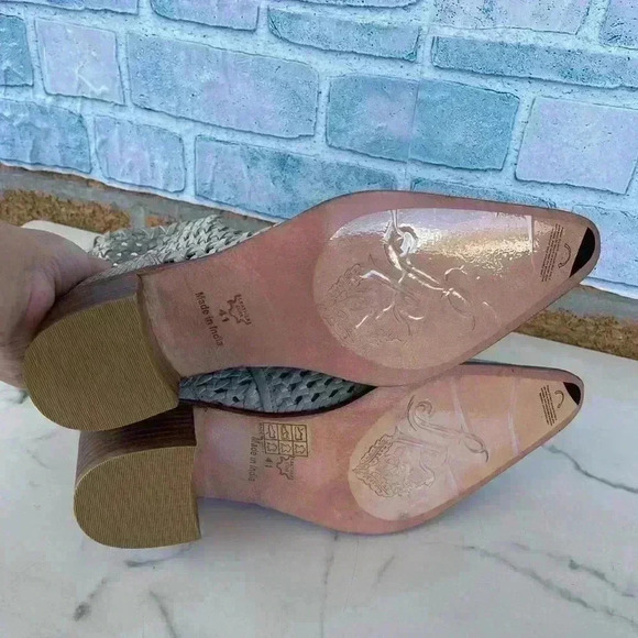 FREE PEOPLE  IN THE LOOP WOVEN BOOTS SIZE 41/ 10.5 - Picture 8 of 12